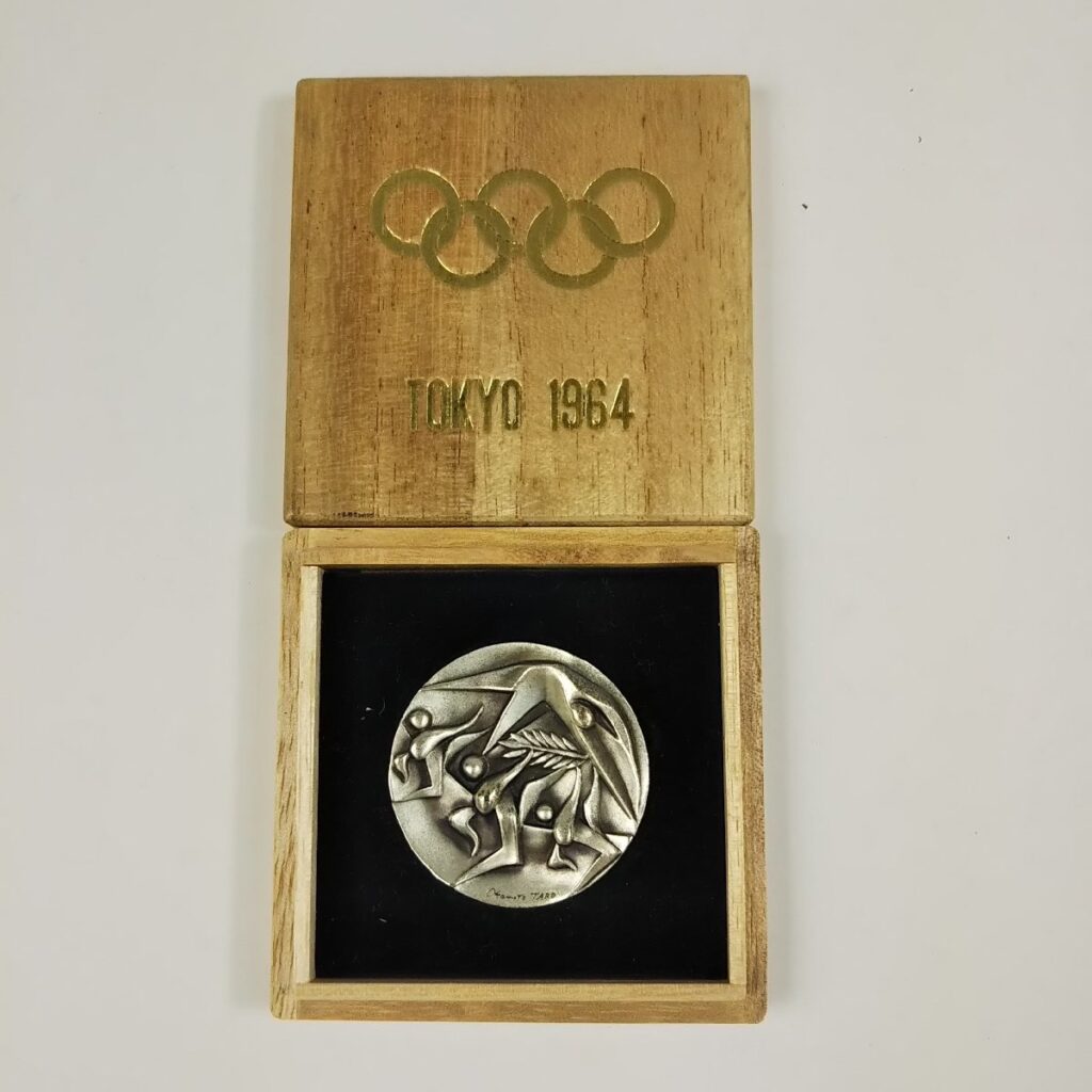 1964年オリンピック東京大会　国際掲揚　協力記念メダル　記念銅メダルセット