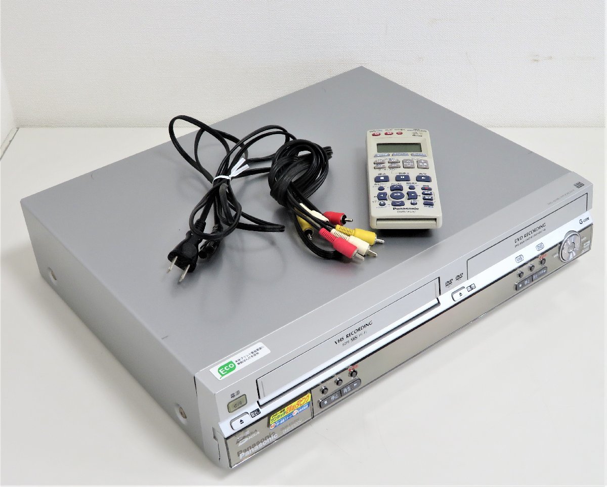 Panasonic パナソニック VHS＆DVDレコーダー DMRES30Vのお買い取りをさせて頂きました。 出張買取なら錬金堂