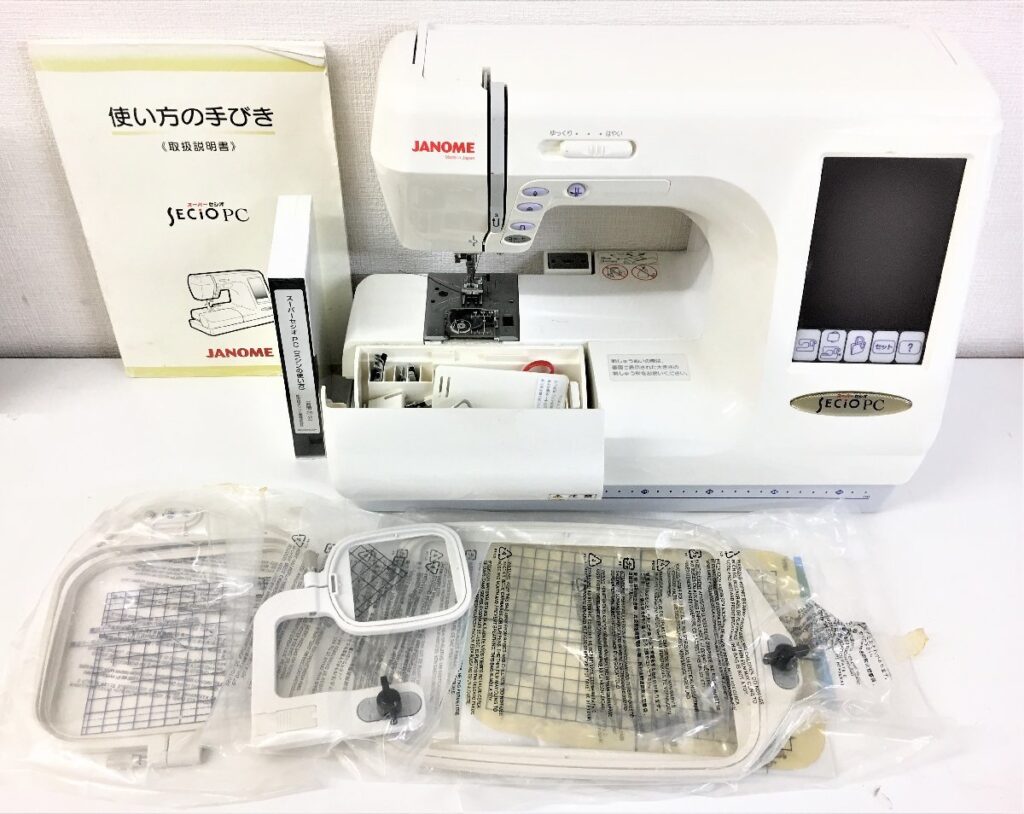 JANOME スーパーSECIO PC 850型 コンピューターミシン 手工芸