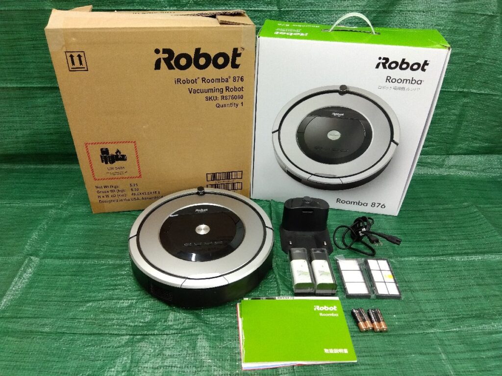 iRobot Roomba ルンバ876 アイロボット ロボット掃除機のお買い取りを