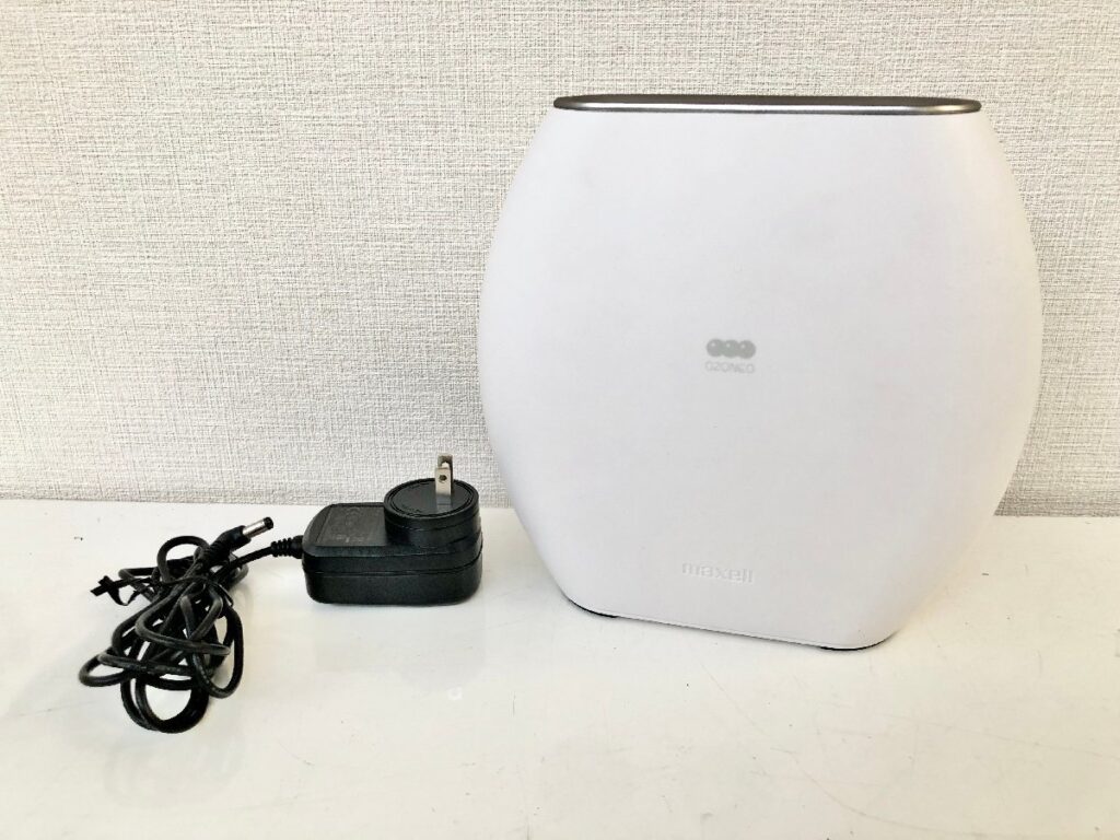 maxell マクセル オゾン除菌消臭器 MXAP-AE270 ウイルス除去 空気清浄 ホワイトのお買い取りをさせて頂きました。 | 出張買取なら錬金堂