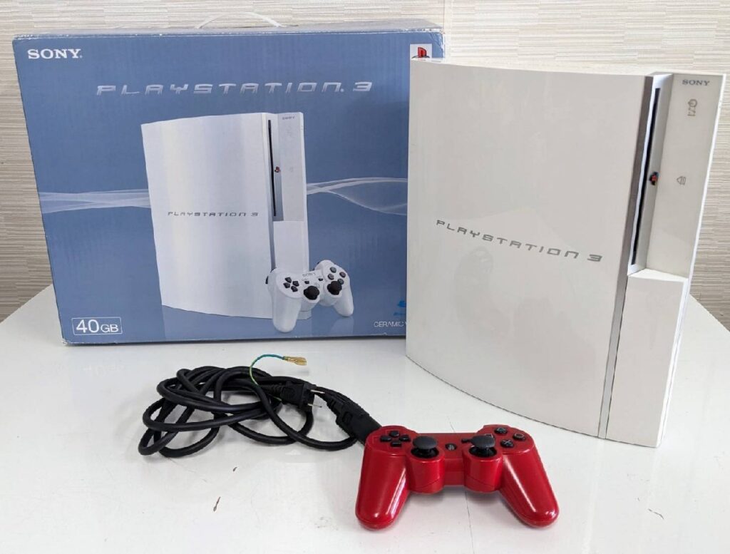 SONY ソニー PlayStation3 本体+電源コード CECHH00 セラミック
