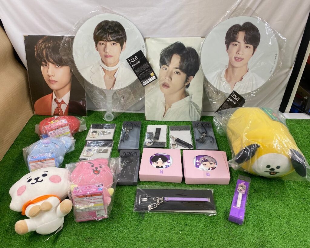 BTS グッズ まとめ V JIN ぬいぐるみ ARMY 一番くじのお買い取りをさせ