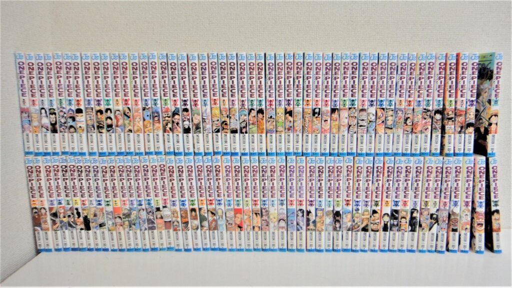 ワンピース1~100巻セット 尾田栄一郎 漫画のお買い取りをさせて頂き