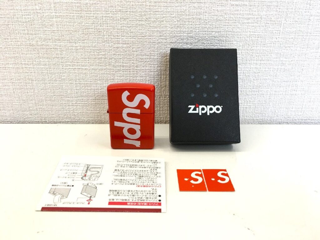 Supreme Logo シュプリーム ロゴ ZIPPO ジッポ オイルライターのお