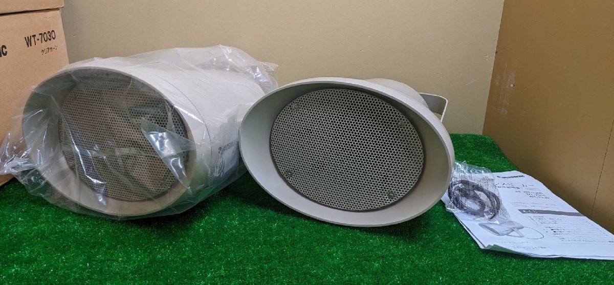 Panasonic WT-7030 クリアホーン（30W） TOA CS-303 ワイドホーン