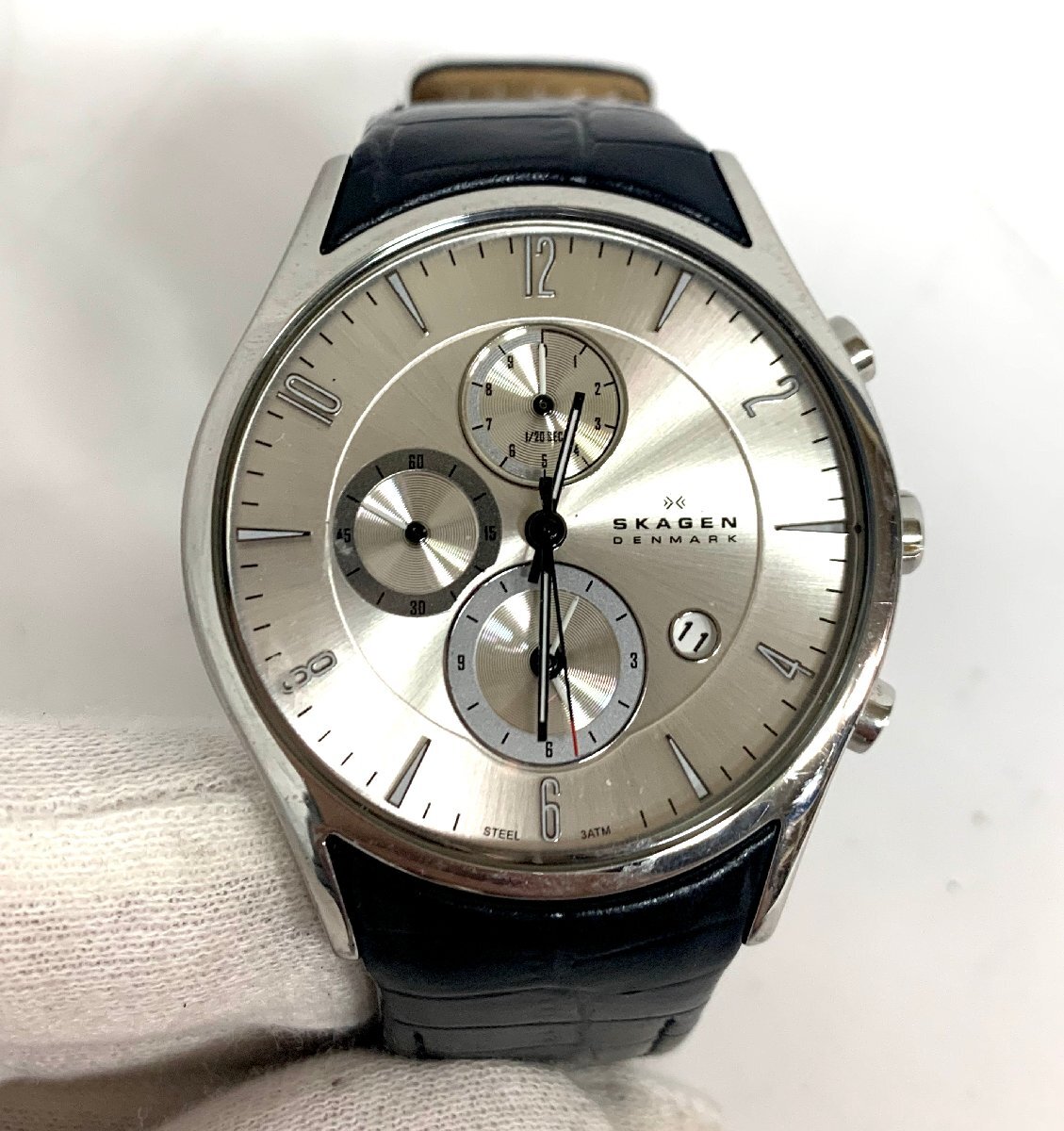 スカーゲン SKAGEN 腕時計 329XLSLC クロノグラフ 未使用