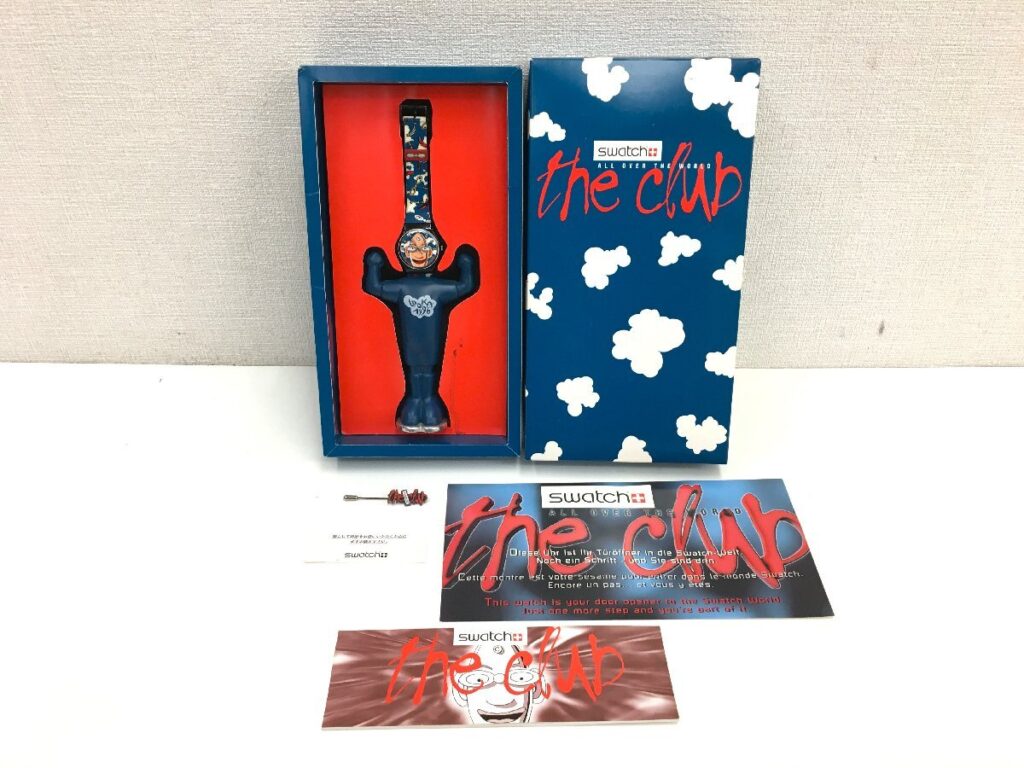 SWATCH スウォッチ LOOKA1996 the club 腕時計 電池切れ 動作未確認