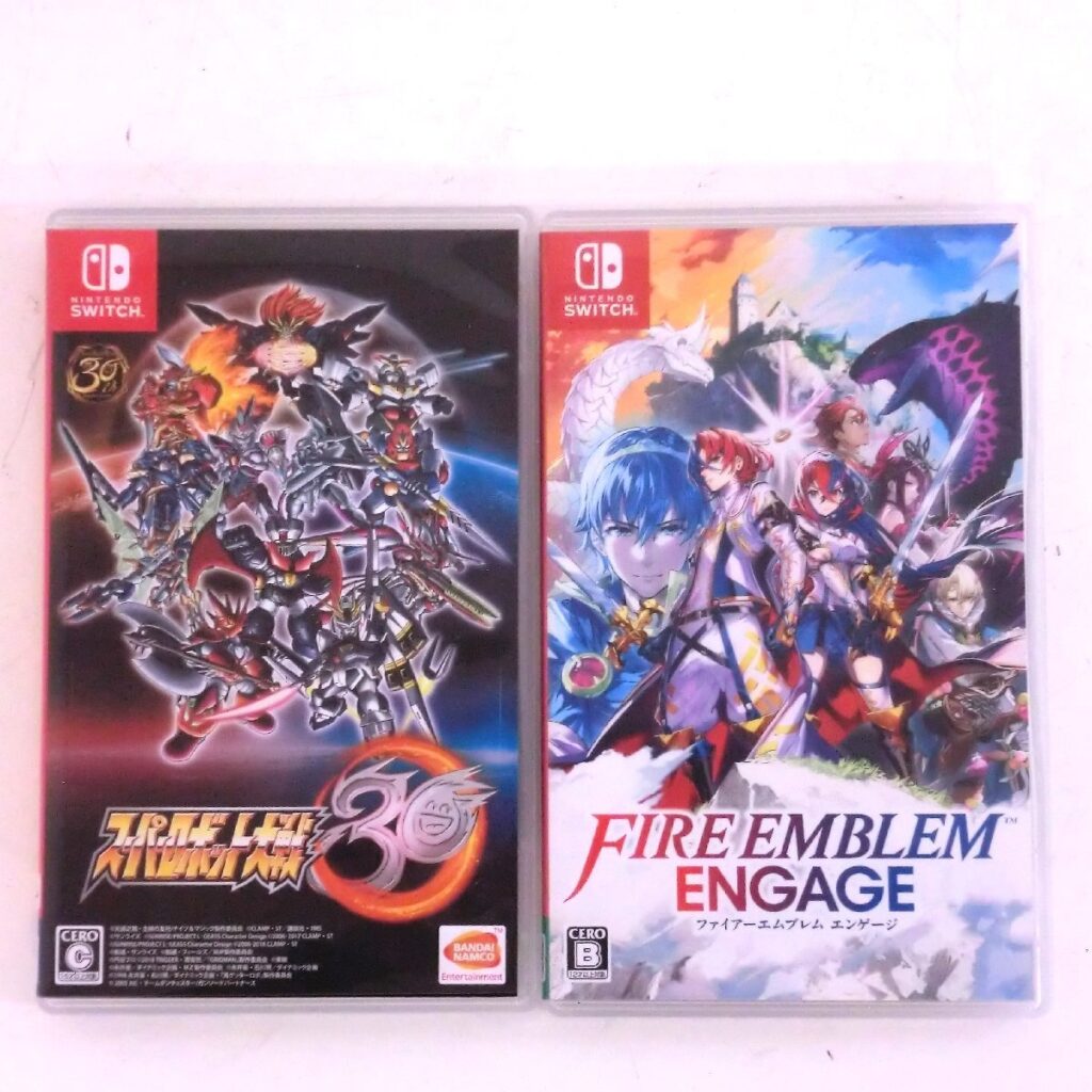 Nintendo Switch スーパーロボット大戦30 Fire Emblem Engage ファイアーエンブレムエンゲージ ソフト2点セット