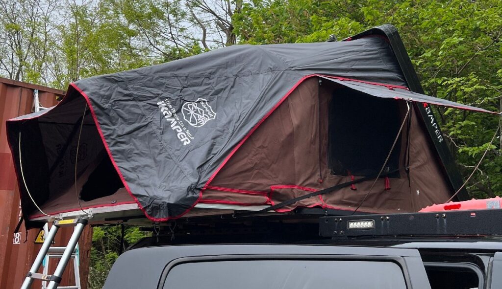 ikamper Skycamp2.0車載型ルーフトップテント ハードシェルタイプ インナー断熱テントのお買い取りをさせて頂きました。 |  出張買取なら錬金堂