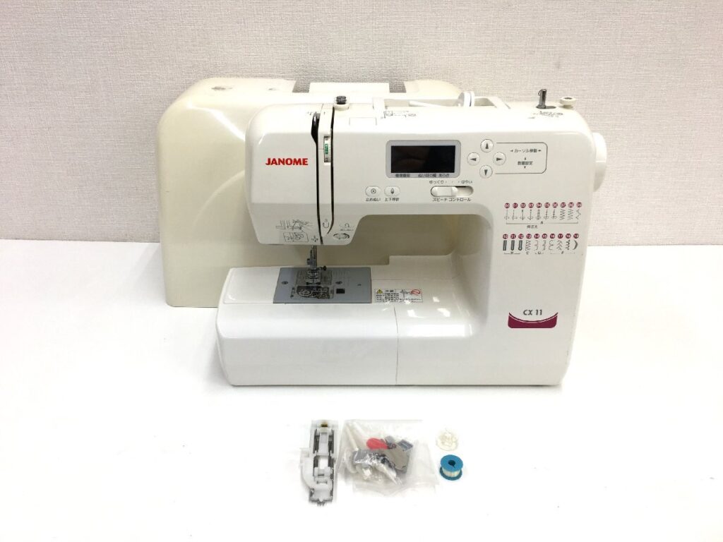 JANOME ジャノメ コンピューターミシン CX11 MODEL808型 手工芸 ハンドクラフト 通電確認済み