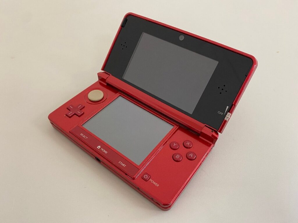 Nintendo 任天堂 3DS CTR-001 メタリックレッド ゲーム機 本体 初期化・簡易動作確認済み