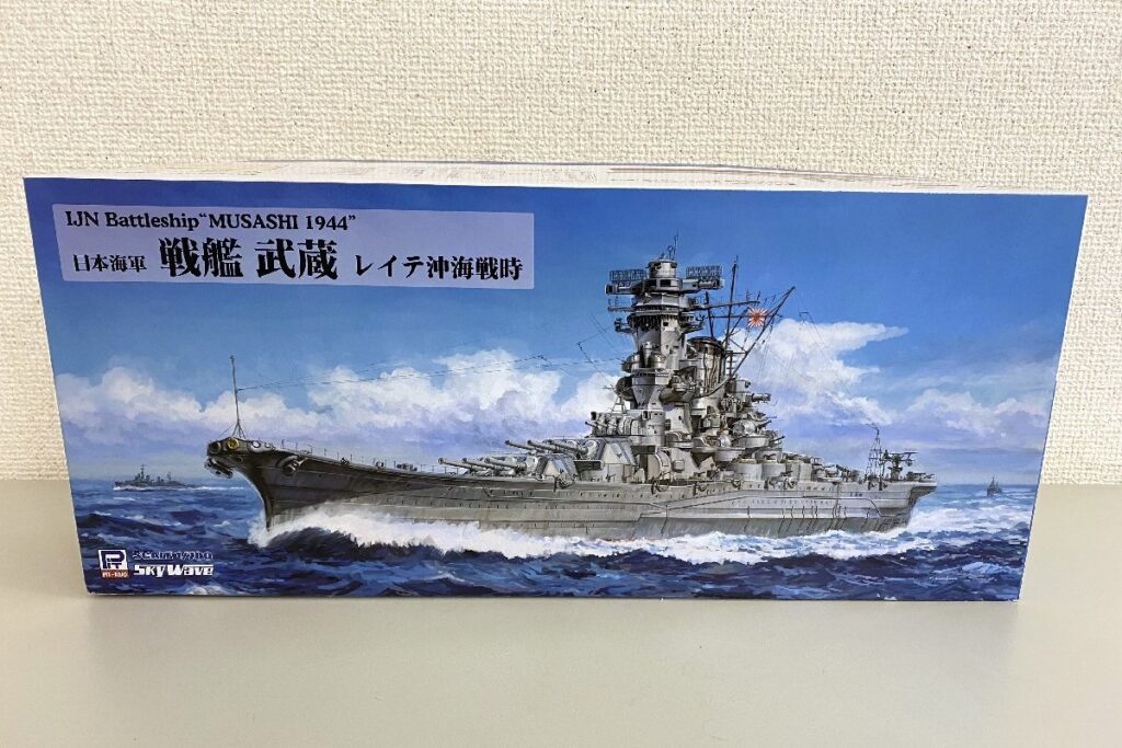 PIT-ROAD ピットロード 日本海軍 戦艦 武蔵 レイテ沖海戦時 プラモデル 未組立 1/700スケール