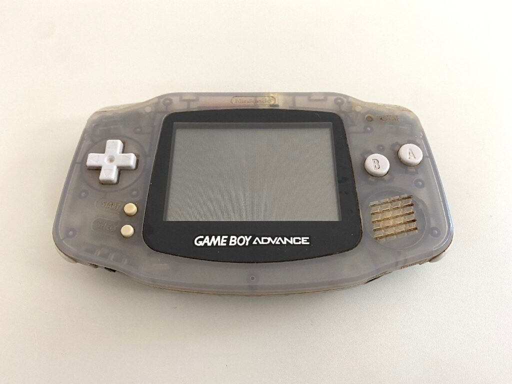 Nintendo 任天堂 GAMEBOY ADVANCE ゲームボーイアドバンス AGB-001 ミルキーブルー GBA 簡易動作確認済み