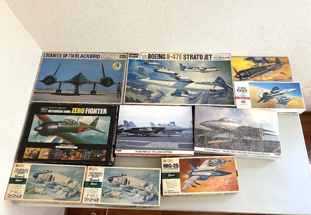 Hasegawa ハセガワ 1/32 三菱零式艦上戦闘機52型 他 戦闘機等 プラモデル まとめ 全8個セット