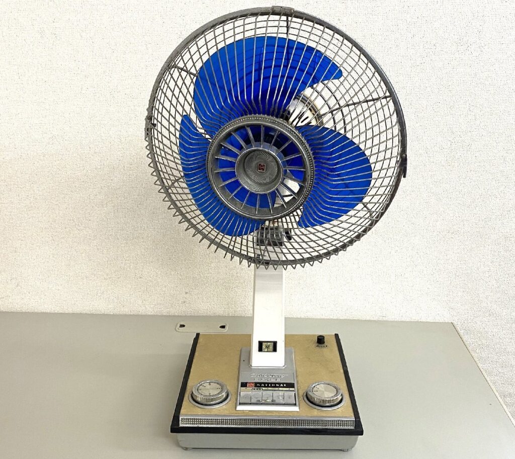 NATIONAL ナショナル 電子安全扇 扇風機 F-30MA 三枚羽 動作確認済み