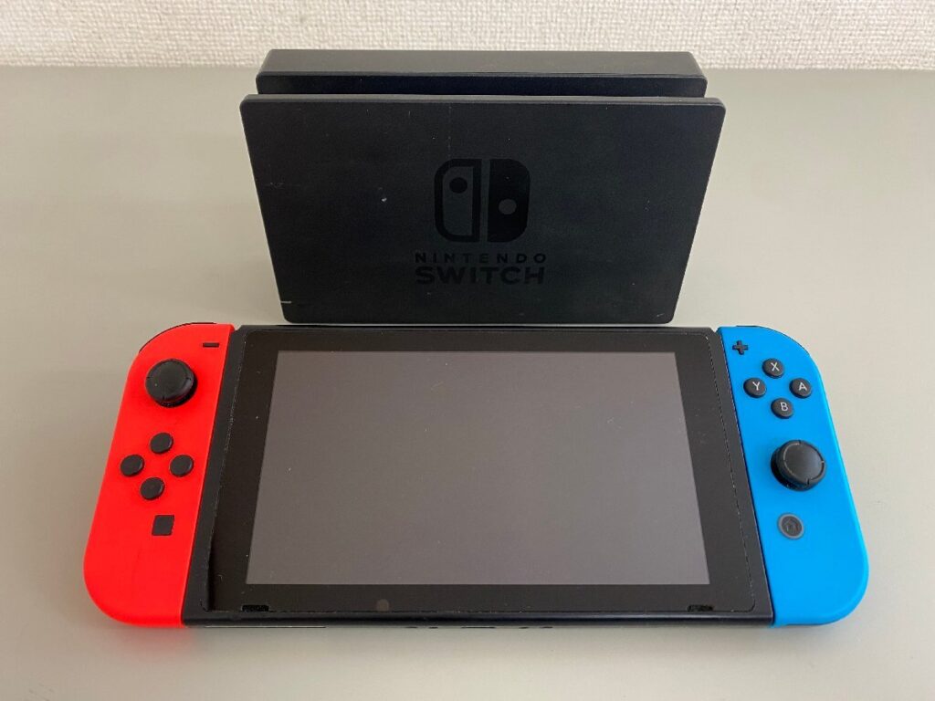 Nintendo 任天堂 Switch スイッチ HAC-001 ネオンブルー/ネオンレッド ゲーム機 本体 初期化・簡易動作確認済み