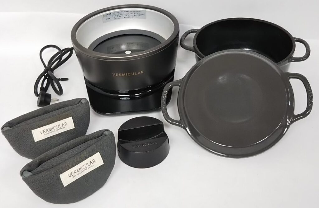 通電確認済み VERMICULAR バーミキュラ PH19A ライスポットミニ 鋳物ホーロー鍋用 IH 炊飯器 調理器