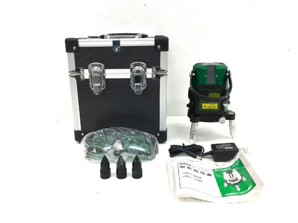 ムラテック KDS グリーンレーザー墨出し器 ATL-25G SUPER RAY スーパーレイ 通電/動確済み