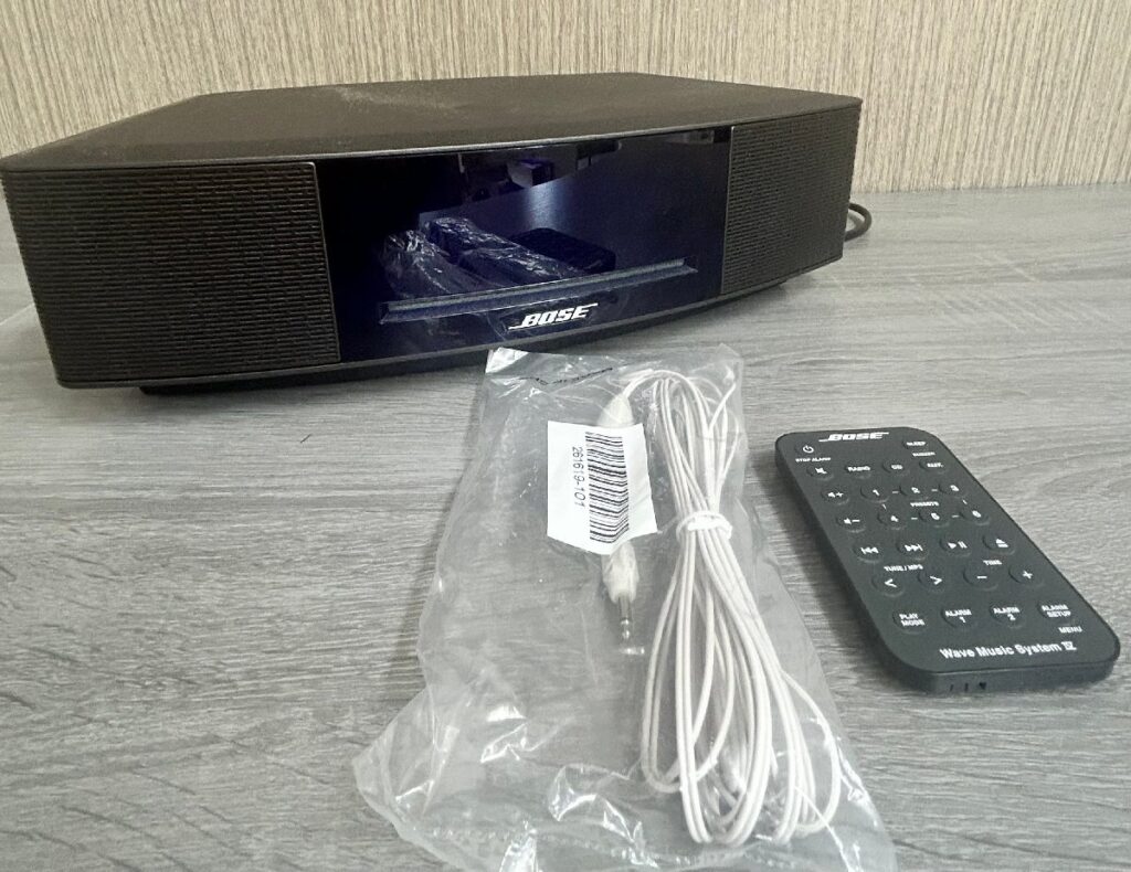 BOSE WAVE Sound Touch music system Ⅳ 417788-WMS ブラック 元箱付き