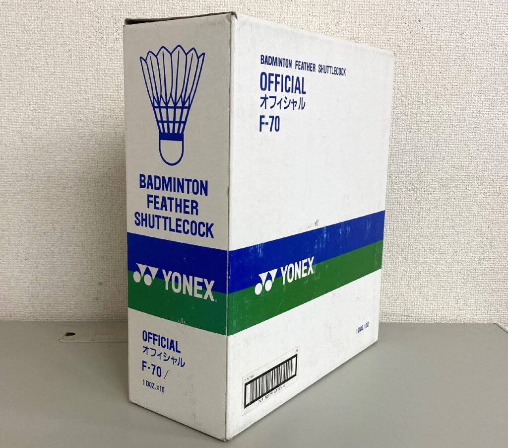 YONEX ヨネックス OFFICIAL オフィシャル TOURNAMENT トーナメント F-70 F-80 F-90 1番・3番・5番 シャトル 1箱