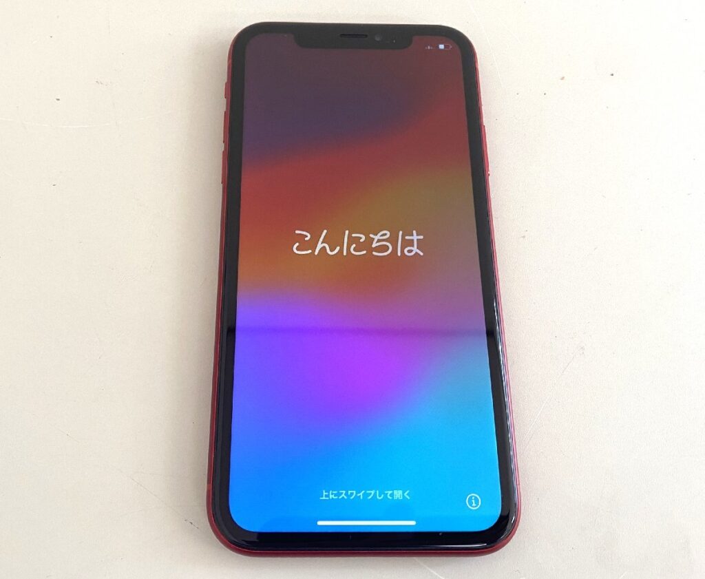 Apple アップル iPhone XR （PRODUCT）RED. レッド 本体のみ 初期化・動作確認済み IMEI判定○