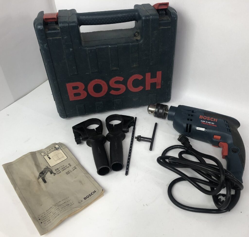 簡易動作確認済み BOSCH ボッシュ 震動ドリル GSB 16 RE/N2 電動エ具