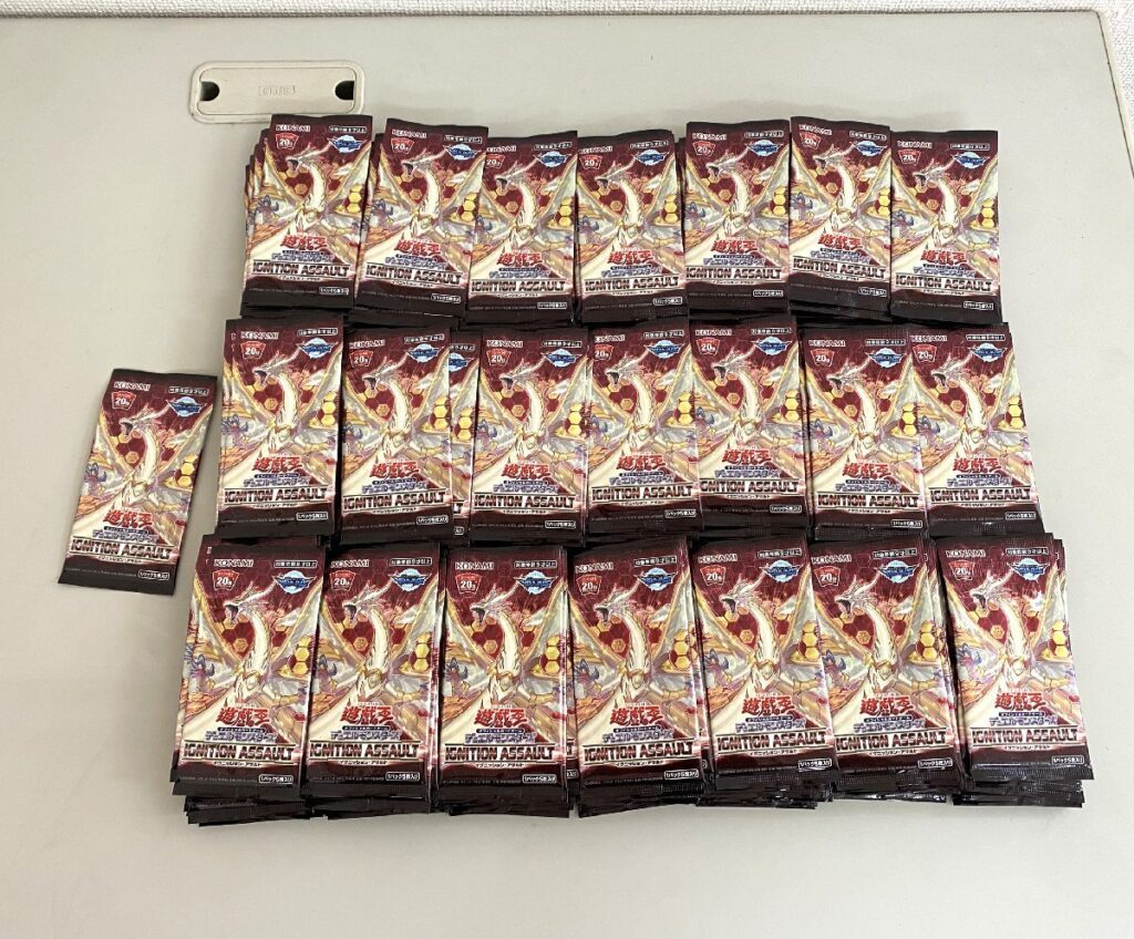 遊戯王 カードゲーム TCG 未開封パック IGNITION ASSAULT イグニッション・アサルト 211パック まとめ売り