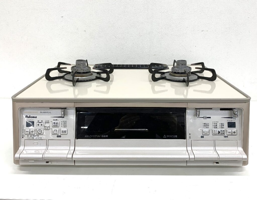 Paloma パロマ ガステーブル GRANDCHEF グランドシェフ PA-A96WCJ-L 都市ガス用 2020年製 左強火力 調理器具