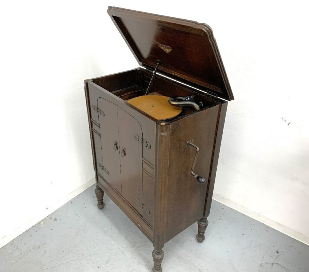 Victor ビクター Victrola ビクトローラ 蓄音機 V-30 1906年 TALKING MACHINE フロア型