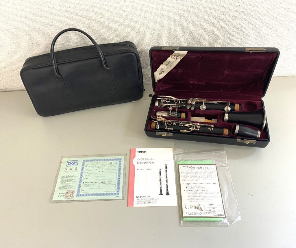 YAMAHA ヤマハ ESTABLISHED IN 1887 クラリネット YCL-650 管楽器 ケース・保証書付き