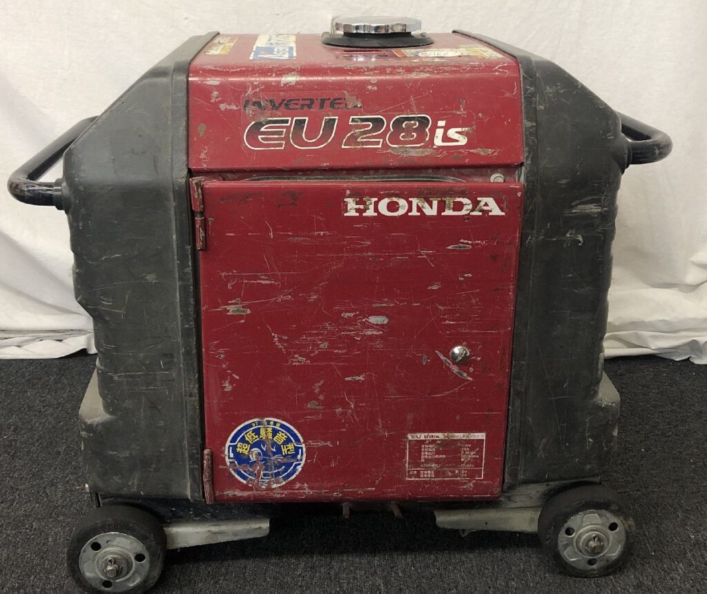 動作OK Honda ホンダ EU28iS ガソリンエンジン 発電機 防音 インバータータイプ