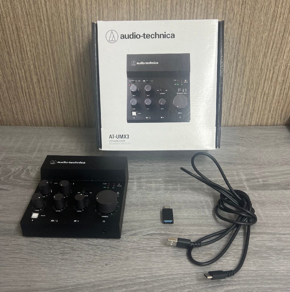 audio-technica オーディオテクニカ AT-UMX3 元箱付き BLACK