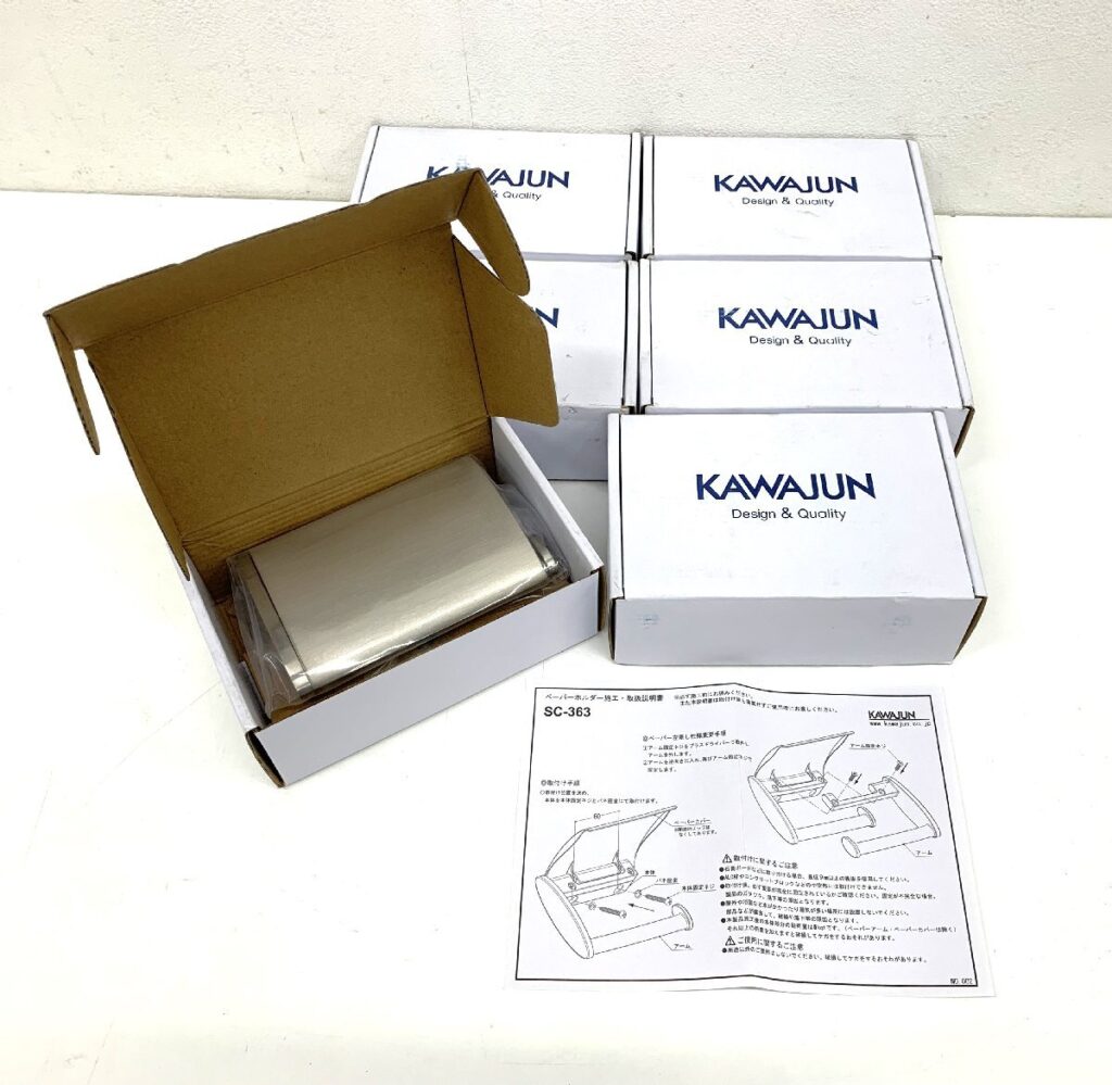 KAWAJUN カワジュン ペーパーホルダー まとめ売り 6個 紙巻器 SC-363 サテンニッケル