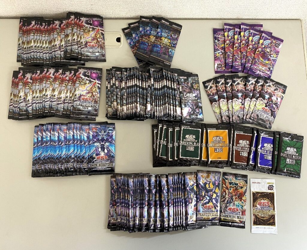 遊戯王 ARC-Ⅴ カードゲーム TCG 未開封パック PHANTOM RAGE・ WORLD PREMIERE PACK 2021 など まとめ売り