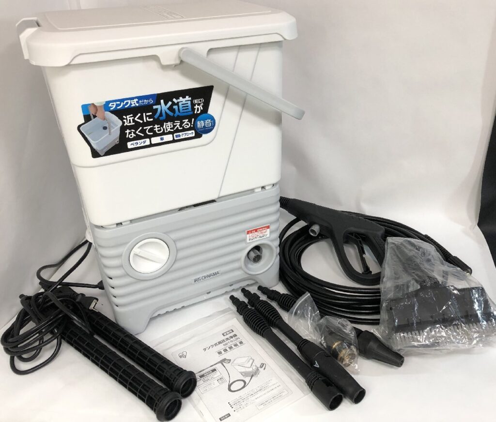 簡易動作確認 IRIS OHYAMA アイリスオーヤマ タンク式高圧洗浄機 SBT-512N