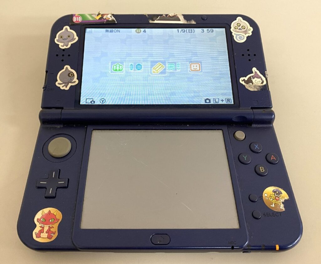 Nintendo ニンテンドー New3DS LL RED-001 ジャンク 本体のみ 通電確認済み