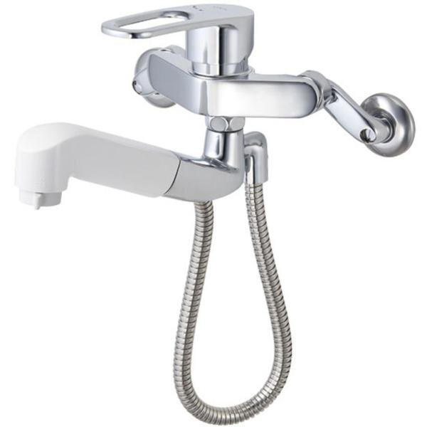 LIXIL リクシル SF-WM437SY シングルレバー混合水栓 壁付タイプ