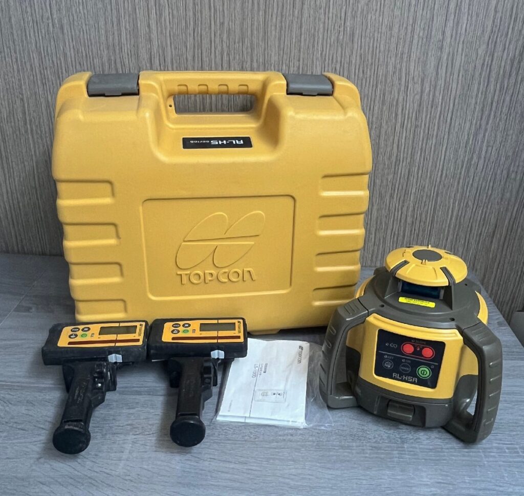 トプコン TOPCON ローテーティングレーザー RL-H5A 受光器 LS-100D 測定器・光学測定器