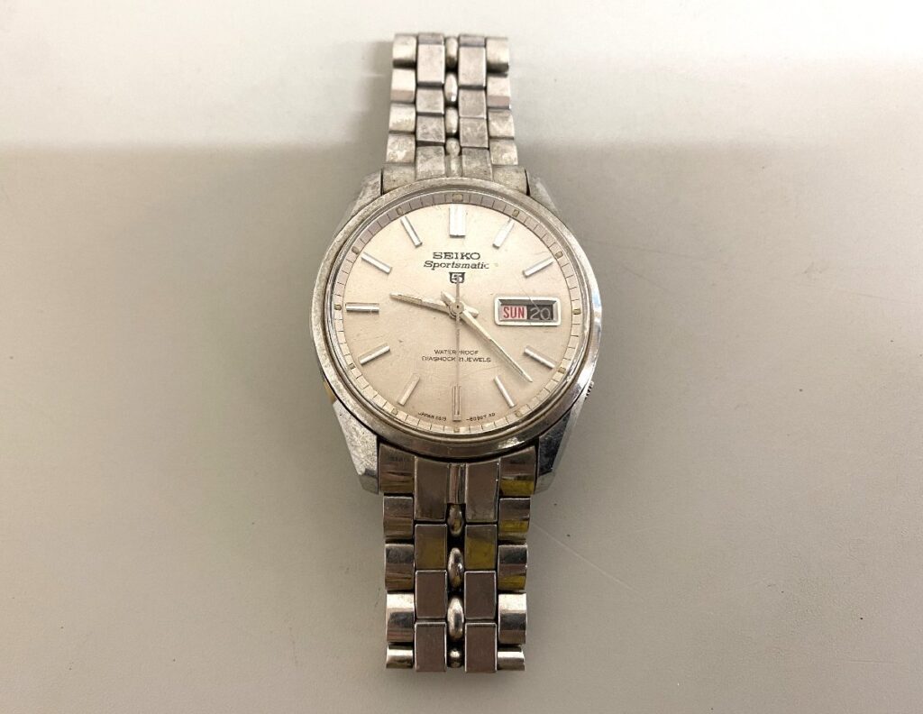 セイコー SEIKO 5 Sports matic 6619-8120 デイデイト 21 jewels 石 腕時計 動作確認済み 箱・説明書欠品