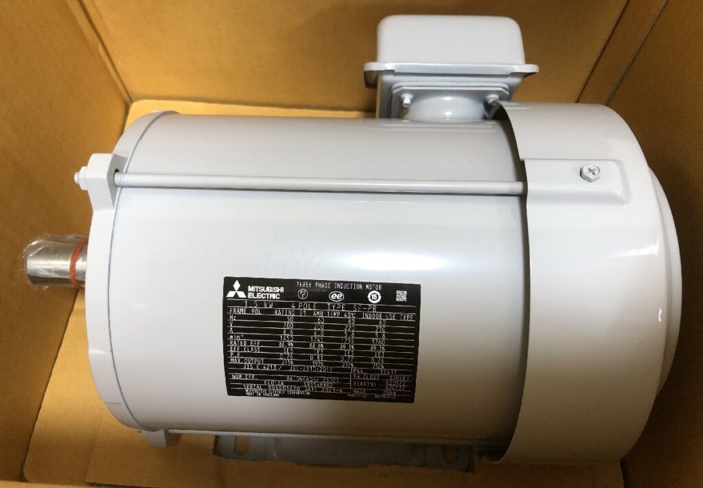 未使用 動作未確認 MITSUBISHI 三菱 SF-PR THREE PHASE INDUCTION MOTOR 三菱電機 三相モートル