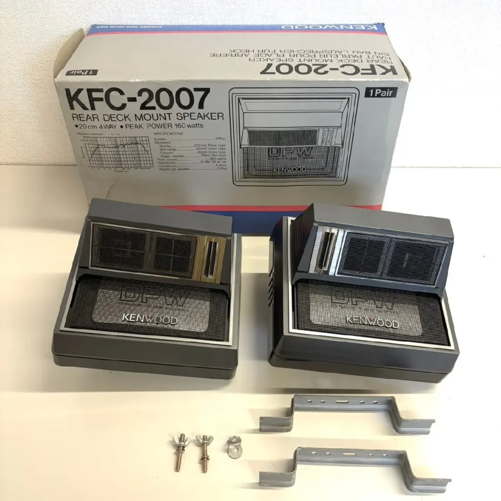 KENWOOD ケンウッド KFC-2007 置き型 スピーカー ボックス 左右セット