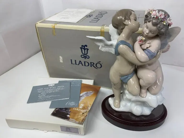 LLADRO リヤドロ 1824「お空のかなたで」NO.1280 フィギュリン ポーセリン 陶器人形 インテリア 西洋陶磁陶製 置物