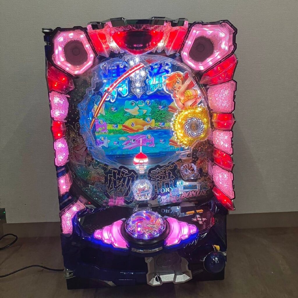 三洋物産 SANYO 清流物語3 WCB パチンコ実機 パチンコ台