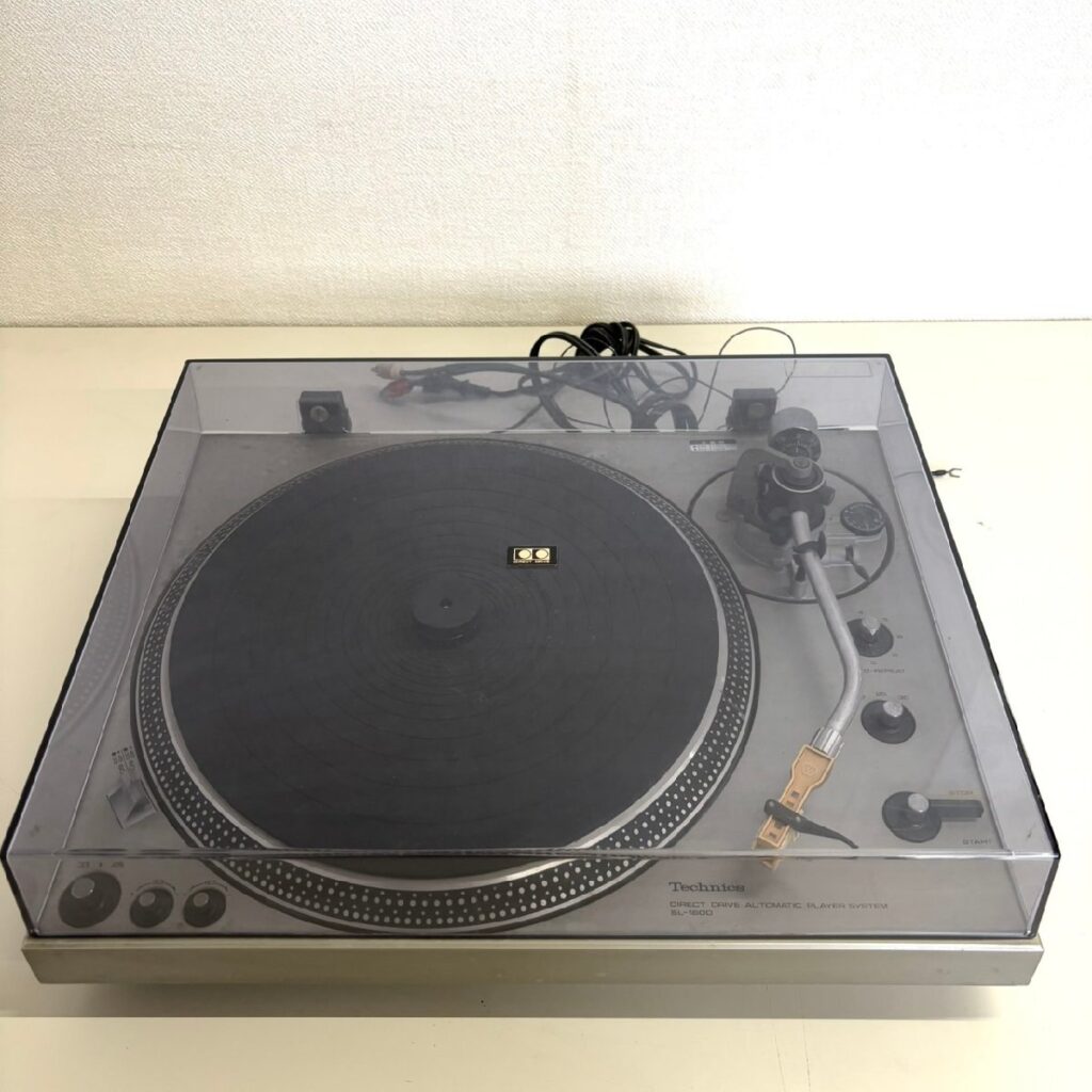 Technics テクニクス ターンテーブル システム SL-1600 カートリッジ AT12d レコードプレーヤー