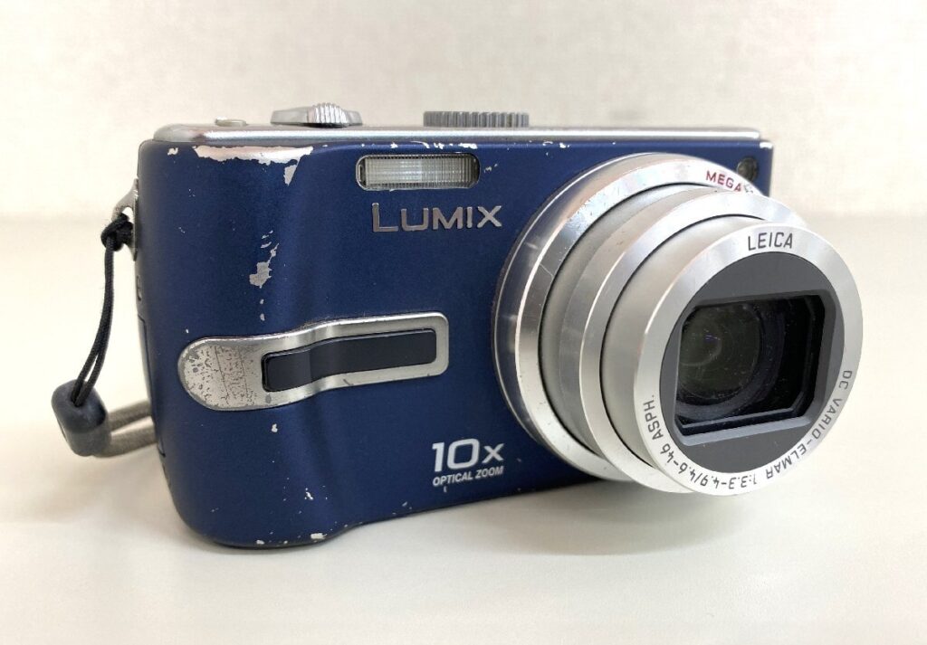 Panasonic パナソニック LUMIX ルミックス DMC-TZ3 ブルー デジタルカメラ デジカメ 簡易動作確認済み