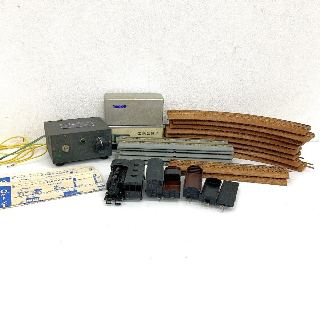 Tenshodo 天賞堂 鉄道模型 まとめ売り 国鉄型貨車 GINZA TOKYO 蒸気機関車 ワム50000型 レール スイッチ通電確認済み