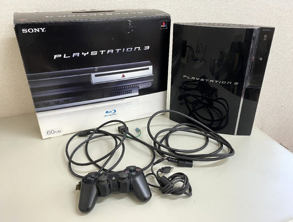 SONY ソニー PlayStation3 PS3 CECHA00 クリアブラック ゲーム機 本体 箱有り 動作×