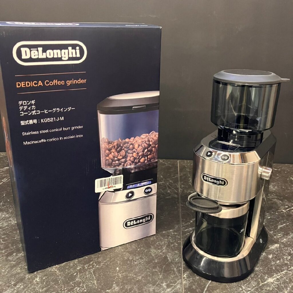 Delonghi デロンギ デディカ コーン式コーヒーグラインダー KG521J-M 箱付き