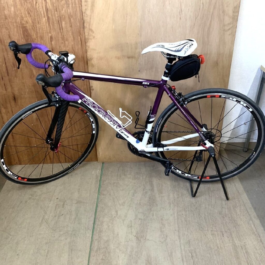 PROGRESSIVE プログレッシブ RRX660 ロードバイク パープル ホワイト